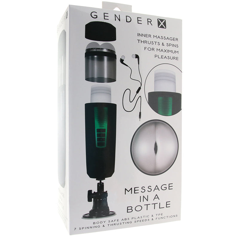 Gender X Message In A Bottle Auto Stroker