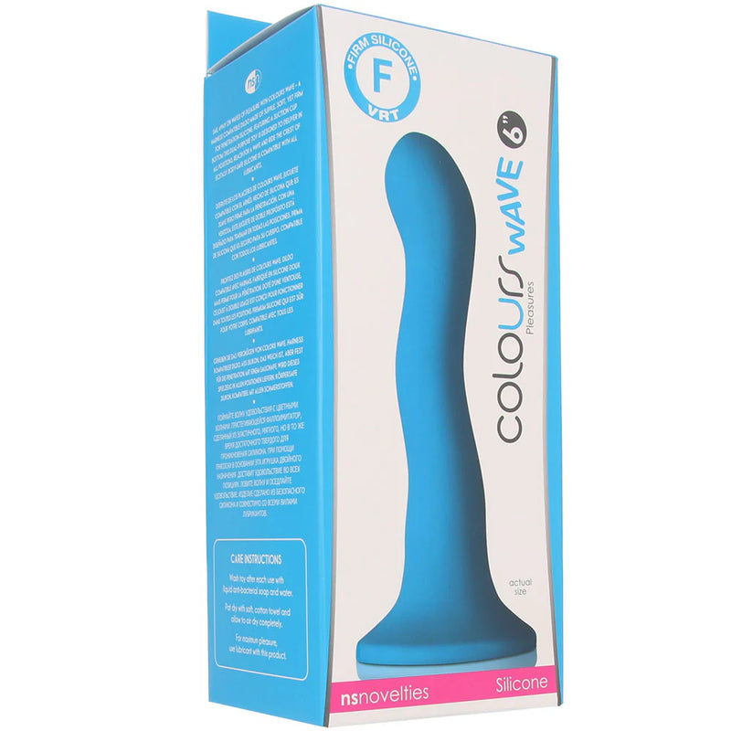 Colours Wave 6 Inch Silicone Dildo