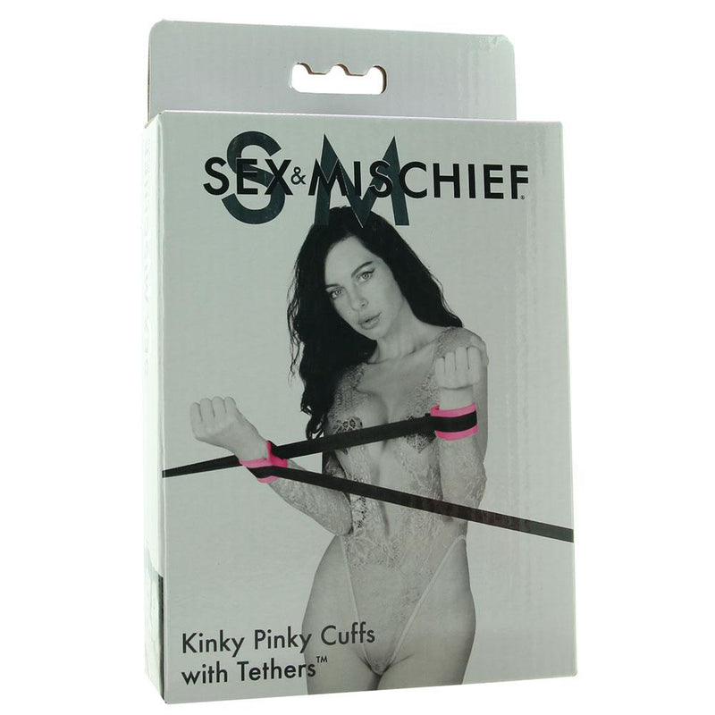 Sex & Mischief Kinky Pinky Tethered Cuffs